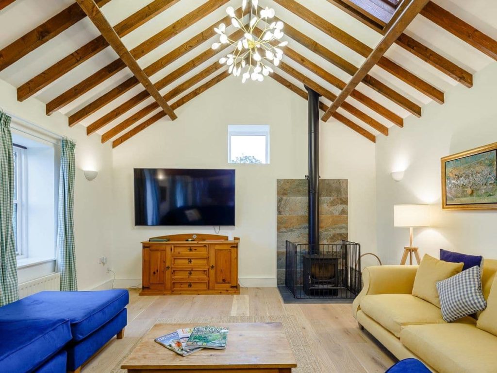 2022 Teal Cottage Living Room